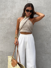 Cotton & Linen Halter Tank
