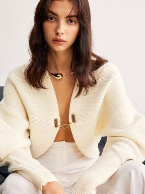 Open Clip Cardigan