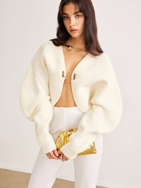 Open Clip Cardigan