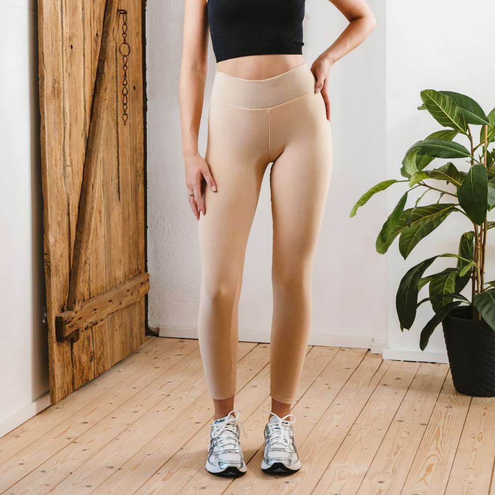 Nude fleece hotsell leggings