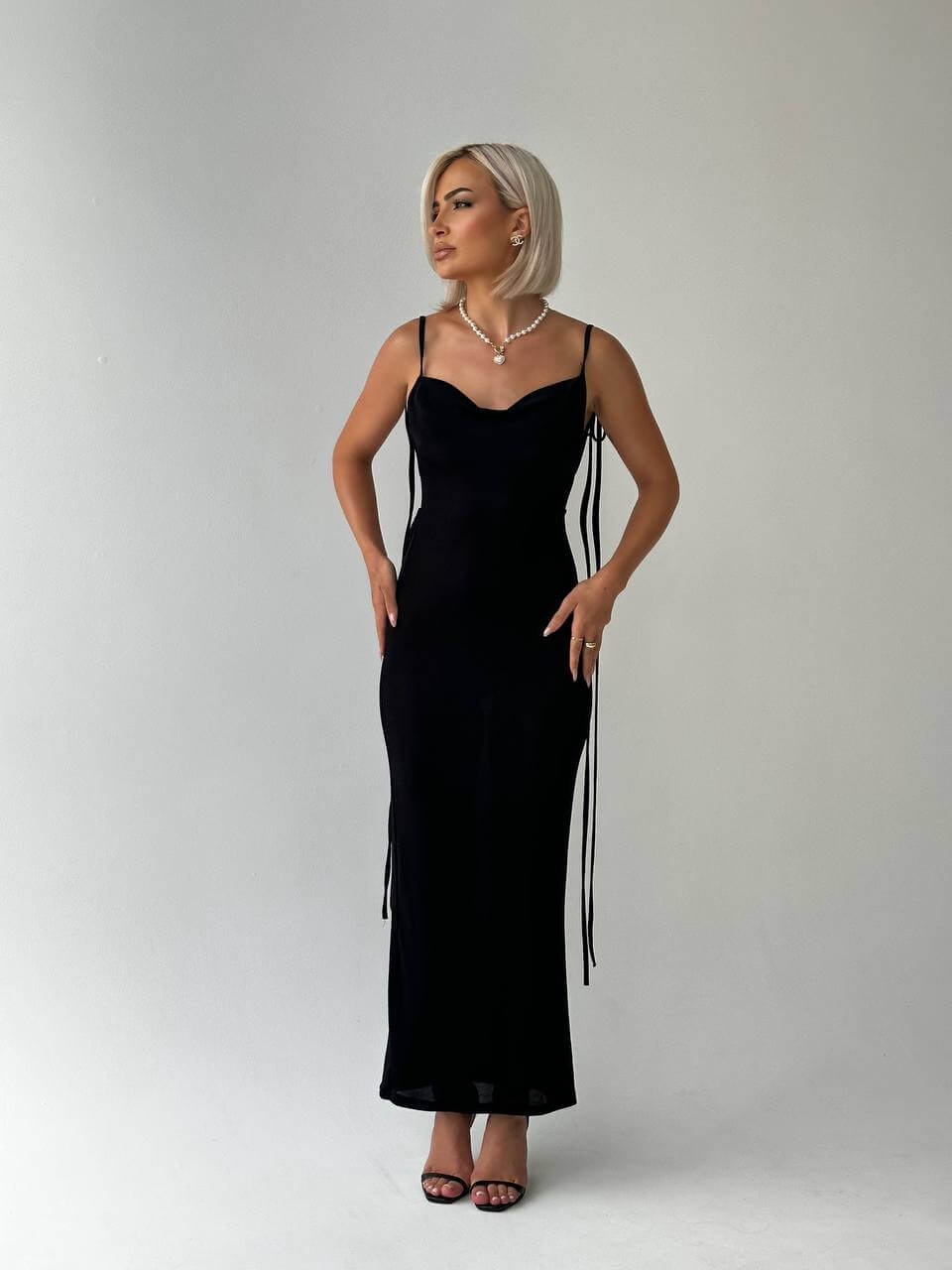 Black Backless Maxi Dress Black Backless Maxi Dress